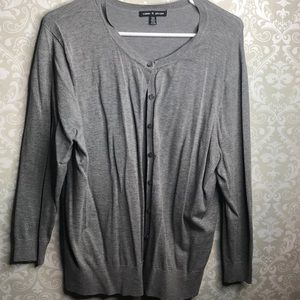 🖤 Charcoal Grey button you Cardigan